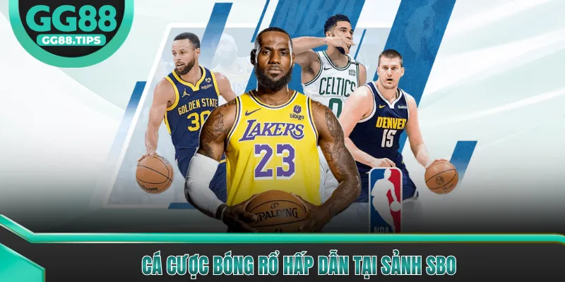 Cá cược bóng rổ hấp dẫn tại sảnh SBO