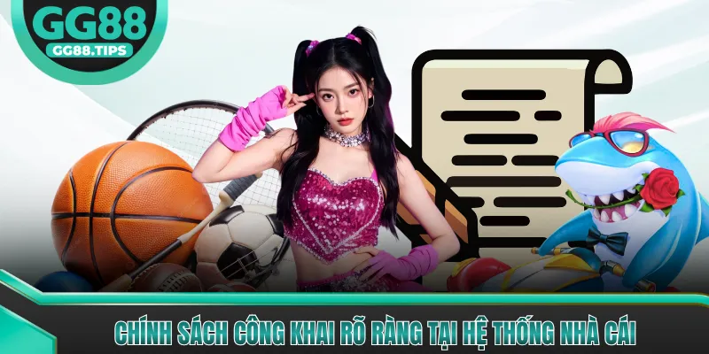 Chính sách công khai rõ ràng tại hệ thống nhà cái