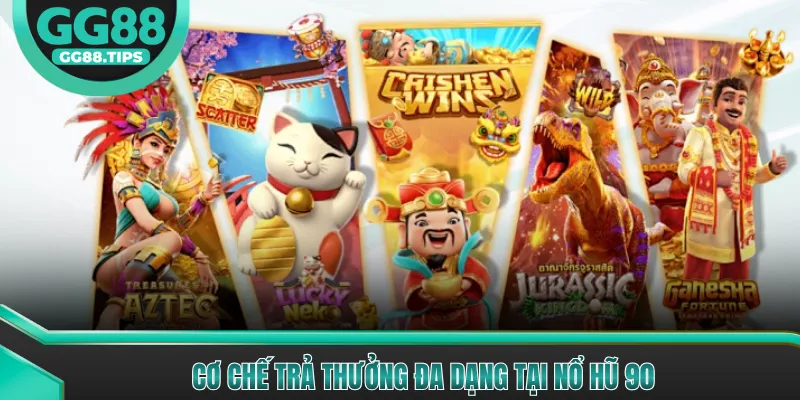 Cơ chế trả thưởng đa dạng tại nổ hũ 90